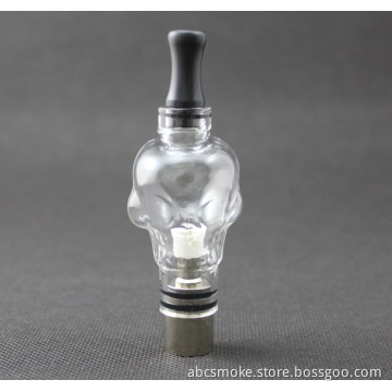 Special Design Skull Heads Glass Globe Vaporizer for Halloween Promotion
